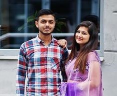 stylish-indian-hindu-couple-posed-on-street-photo